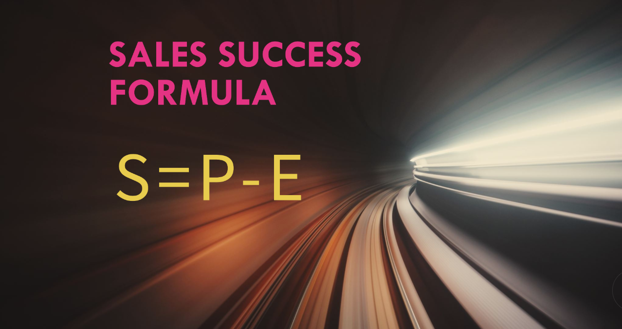 Do you want the sales success formula?