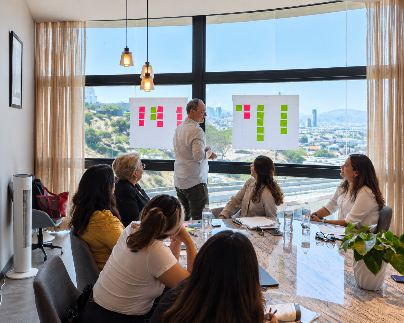 Workshop de liderazgo y cultura con un equipo de Power Inside Out